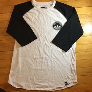 Adidas Men’s Adult Triple Stripe 3/4 sleeve Shirt